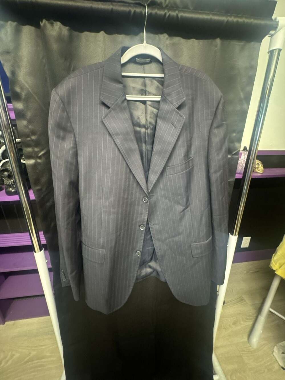 Dolce & Gabbana Men's Pinstripe Suit Set